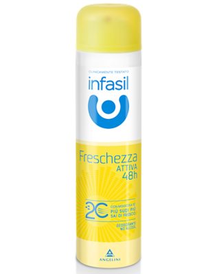 INFASIL spray deodorante freschezza attiva 48h 150ml