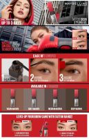 Maybelline tattoo brow styling gel 260 DEEP BROWN