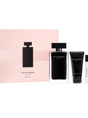 NARCISO RODRIGUEZ cofanetto eau de toilette 100ml+eau de toilette 10ml+body lotion 50ml