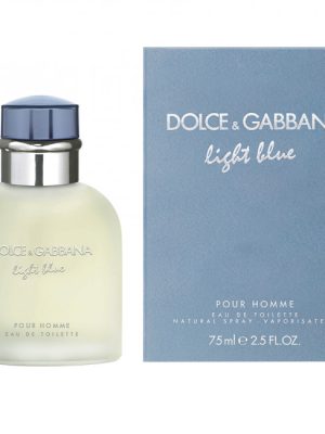 DOLCE E GABBANA light blue pour homme edt 75ml