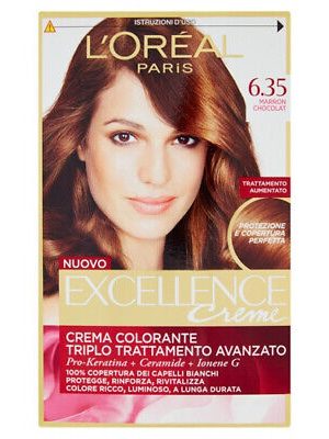 L'OREAL Excellence Crema Colorante Capelli 6.35 Marron Chocolate