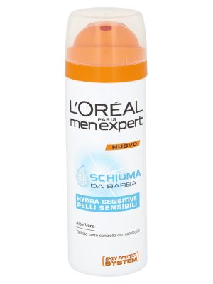 L'OREAL SCHIUMA DA BARBA hydra sensitive 200ml