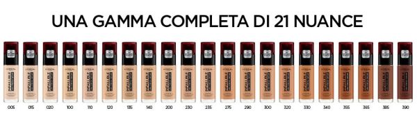 L'oreal infallible fondotinta 32h fresh wear 235 miel