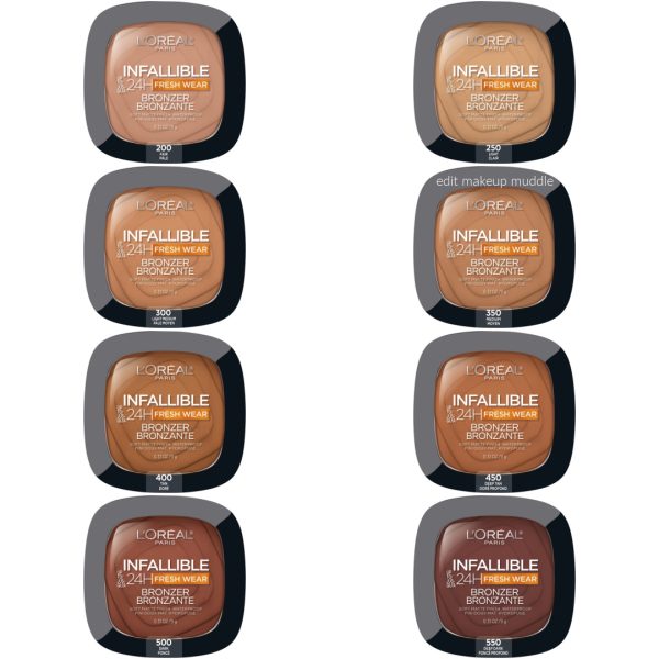 L'OREAL INFAILLIBLE 24H FRESH WEAR MATTE BRONZE N 400