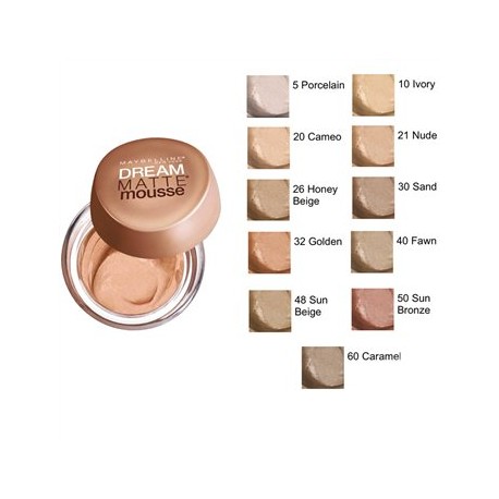 MAYBELLINE dream mat mousse 40 fawn