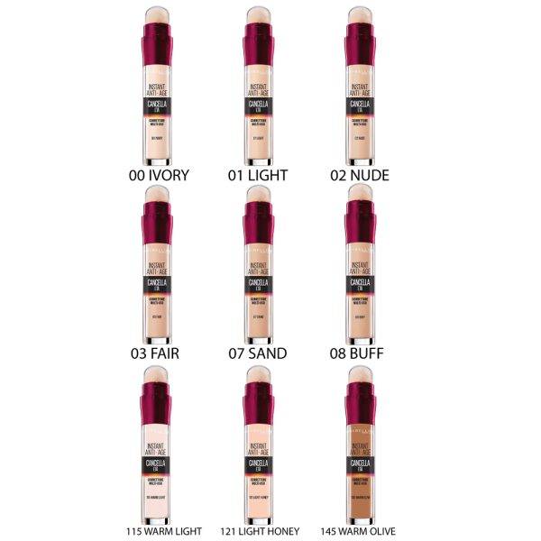MAYBELLINE CANCELLA ETA' CORRETTORE 121