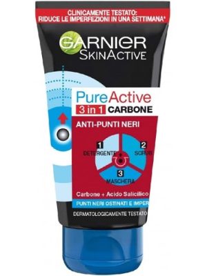 GARNIER PURE ACTIVE 3IN1 carbone  150ml