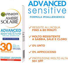 GARNIER PROTEZIONE VISO ADVANCED SENSITIVE SPF 30