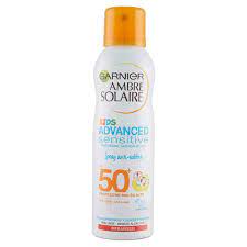 GARNIER AMBRE SOLAIRE KIDS SENSITIVE 50+ spray gas 200ml