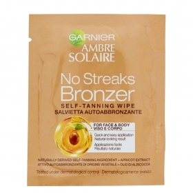 GARNIER salviettine autoabbronzanti natural bronzer 1 pezzo