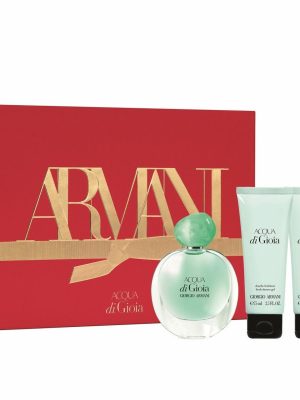 ARMANI acqua di gioia cofanetto edp 100ml + latte corpo 75ml + bagnoschiuma 75ml