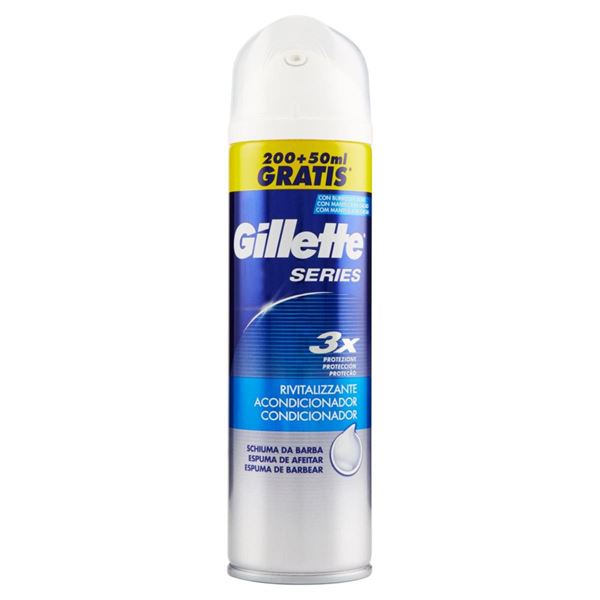 GILLETTE SERIES schiuma da barba ammorbidente 250ml