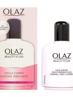 OLAZ BEAUTY FLUID Viso e Corpo Lozione IDRATANTE pelle normale/secca/mista 100ml