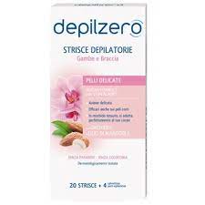 DEPILZERO striscie gambe e braccia 20 strisscie