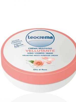 LEOCREMA crema multiuso vellutante  viso-corpo-mani 150ml