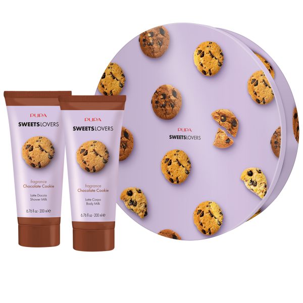 Pupa Kit Sweet Lovers III con Latte Corpo e Latte Doccia - Chocolate Cookie