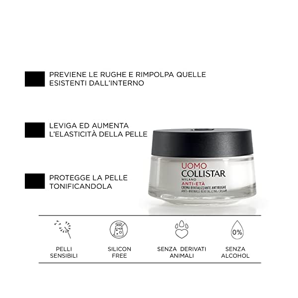 COLLISTAR UOMO ANTIETA' CREMA RIVITALIZZANTE ANTIRUGHE 50ML