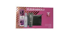 PERLE D'ORIENTE cofanetto fleur absolu eau de parfum150ml+bagnoschiuma 100ml+pochette