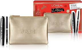 L'OREAL COFANETTO MASCARA VOLUME COLLAGENE+MATITA AUTOMATICA+POCHETTE