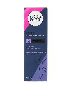 VEET EXPERT crema depilatoria gambe e corpo 100ml
