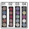 ASTRA Virtual cult glitter palette 02 pink metamorphosis