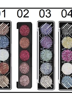 ASTRA Virtual cult glitter palette 03 bionic mermaid