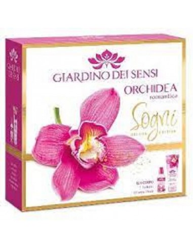 GIARDINO DEI SENSI GARDA COFF.ORCHIDEA ROMANTICA EDT 100ML+B/L 250ML