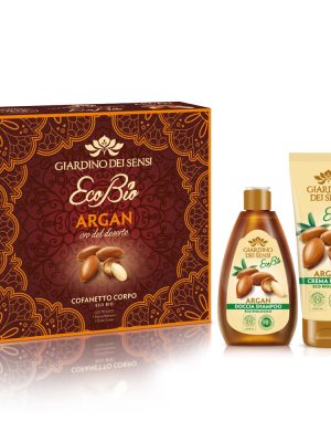 GIARDINO DEI SENSI AGADIR COFFRET ECO BIO ARGAN S/G 250ML+B/L 200ML