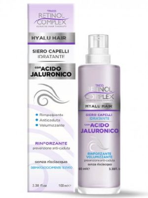 RETINOL COMPLEX siero capelli idratante acido ialuronico rinforzante 100ml