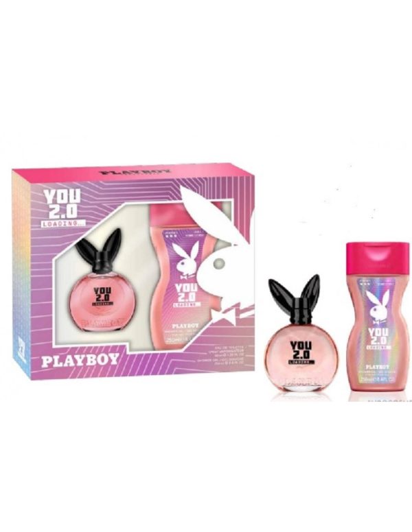 PLAYBOY COFFRET you 2,0 eau de toilette 40ml+shower gel 250ml