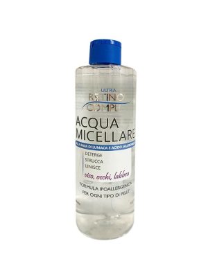 RETINOL COMPLEX acqua micellare bava di lumaca e acido ialuronico 400ml