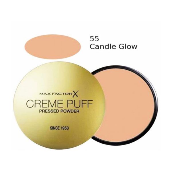 Max Factor creme puff 55 candle glow