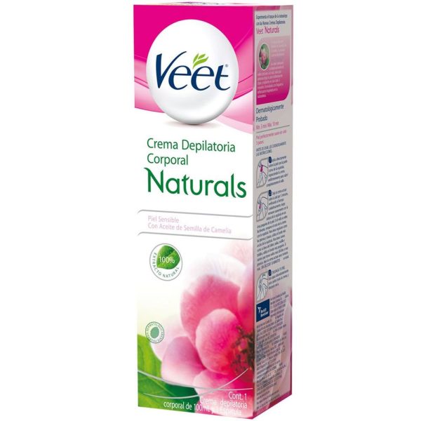 VEET crema depilatoria natural 200ml gambe