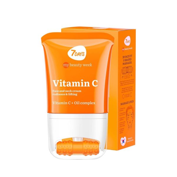 7 DAYS crema vitamina c 40ml con massaggiatore